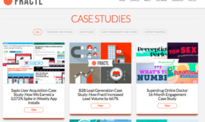 Marketing with Case Studies