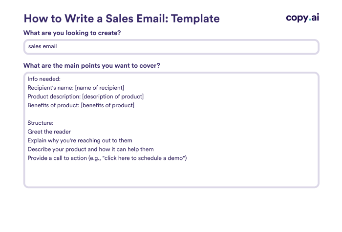 Creating Effective Sales Emails